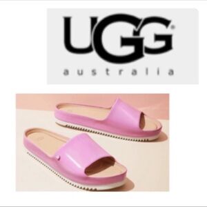 UGG JANE PATENT SLIDE SIZE 7 MWT